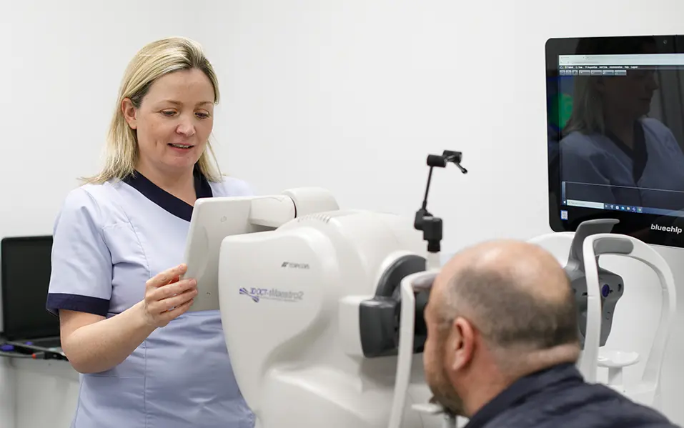 Testimonial background image of client