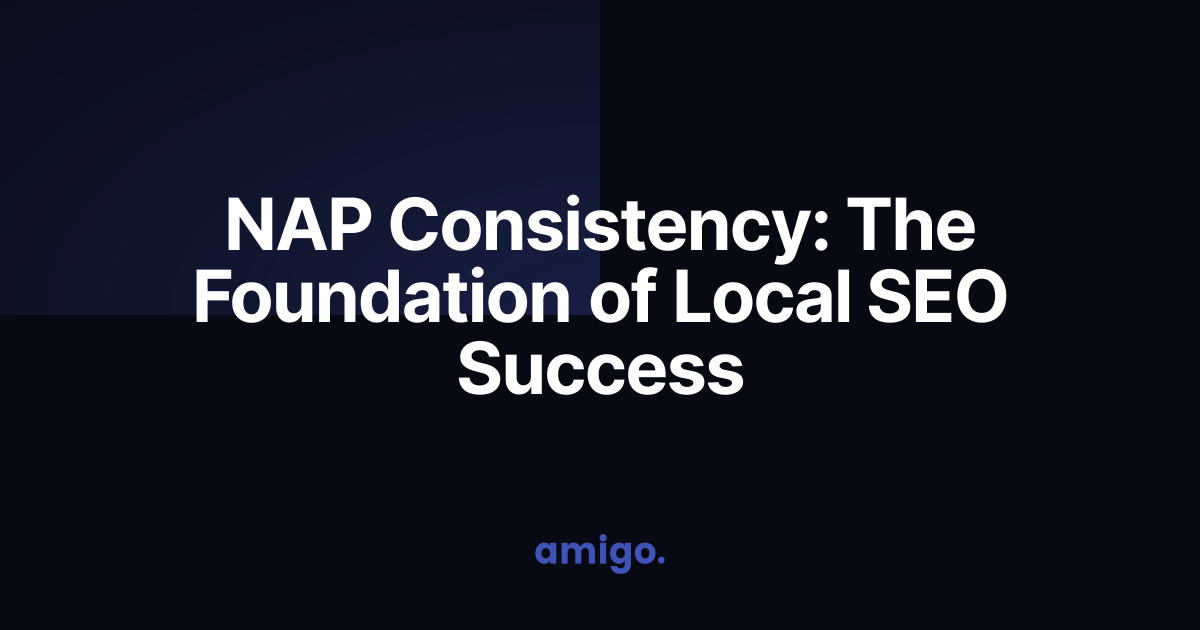 NAP Consistency for Local SEO | Complete Guide 2026